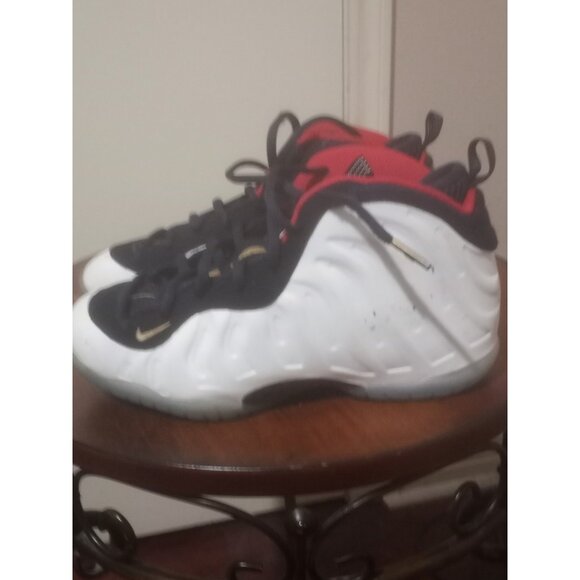 Nike Little Posite 1 Sneaker-723946-403 Olympic USA Red White Blue-(GS) 3Y - Picture 10 of 14